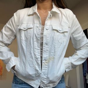 Tommy white Jean jacket
